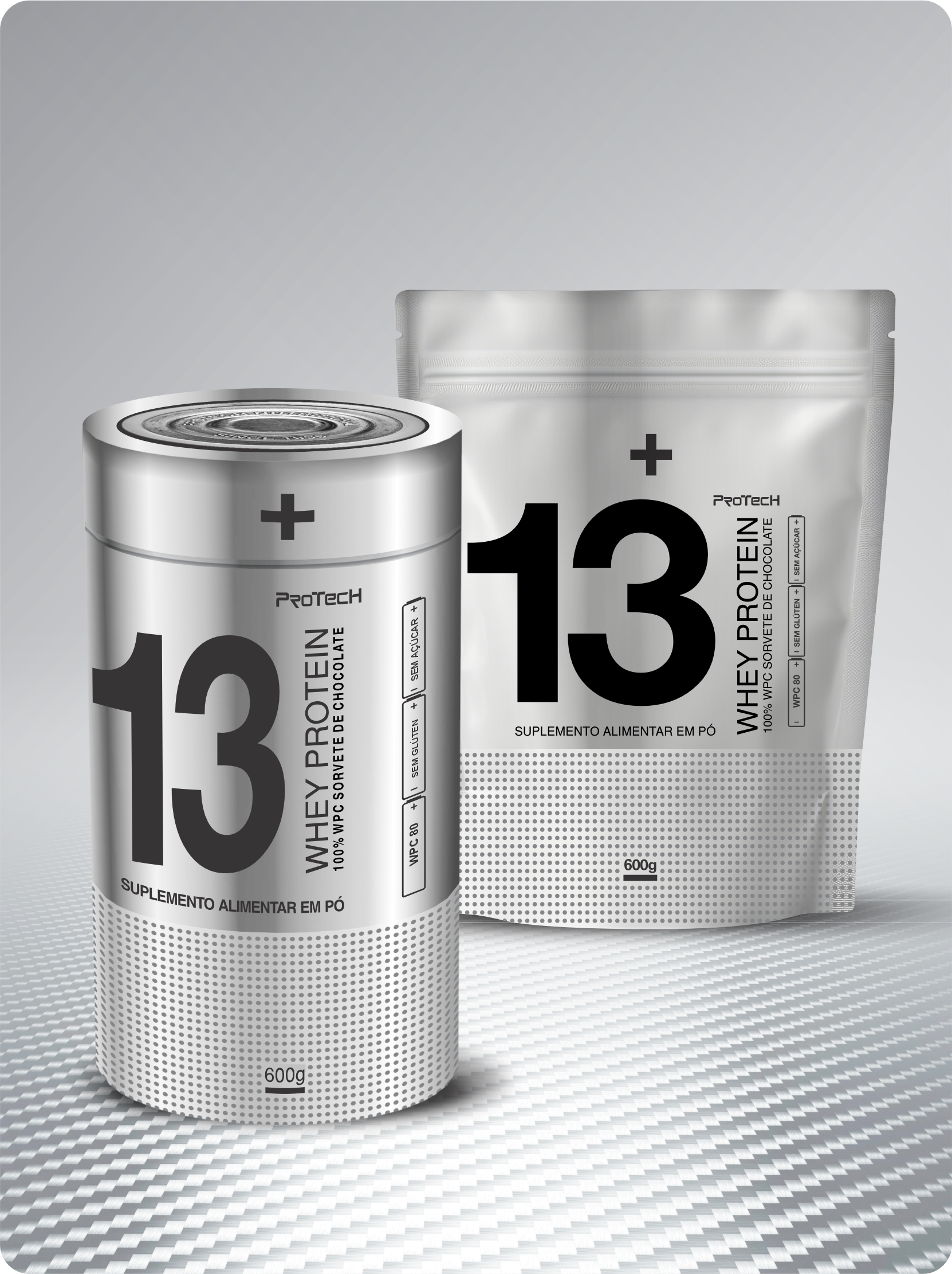 13 WHEY PROTEIN SORVETE DE CHOCOLATE